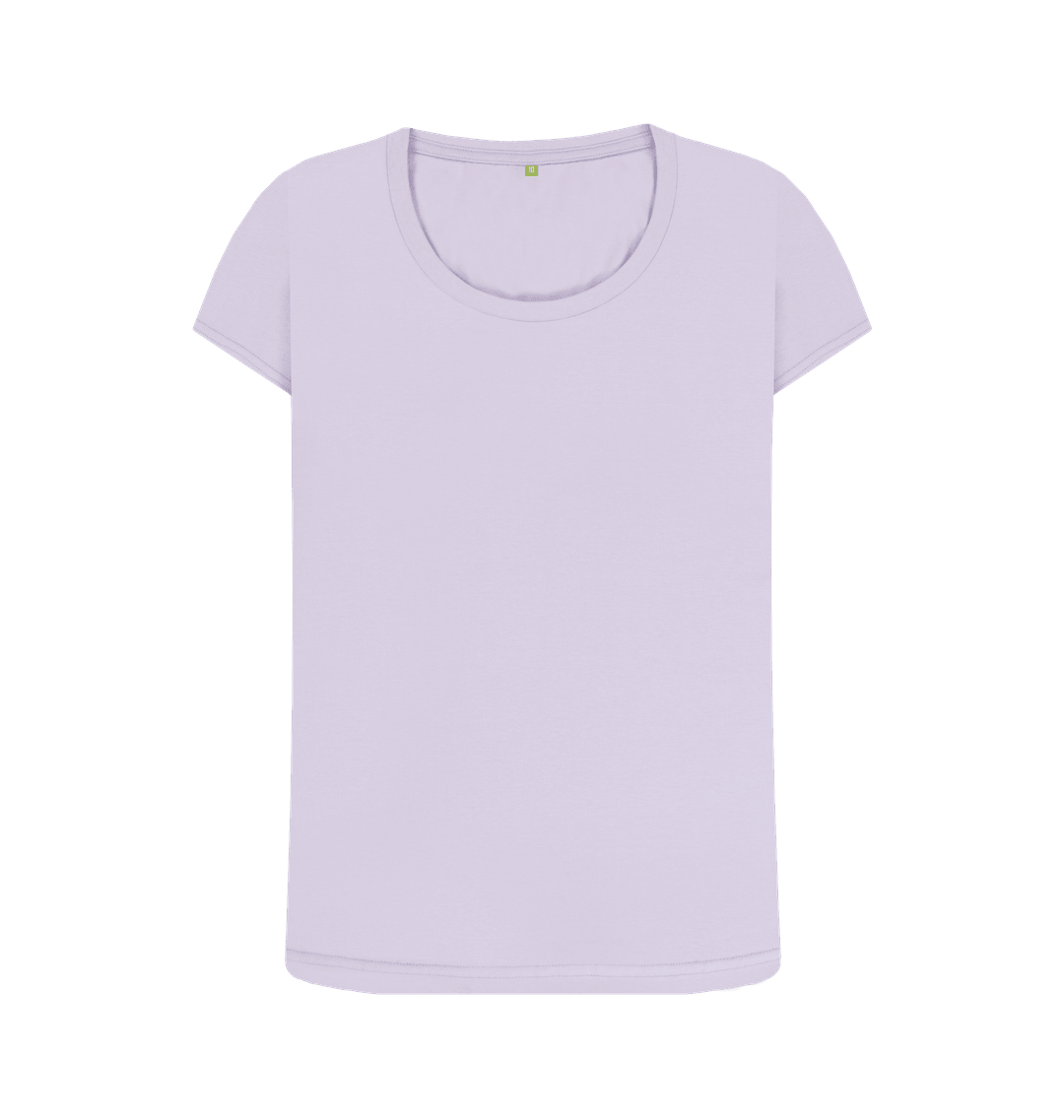 Women's Scoop Neck Organic T-Shirts - Loom & Sprout