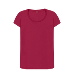 Women's Scoop Neck Organic T-Shirts - Loom & Sprout