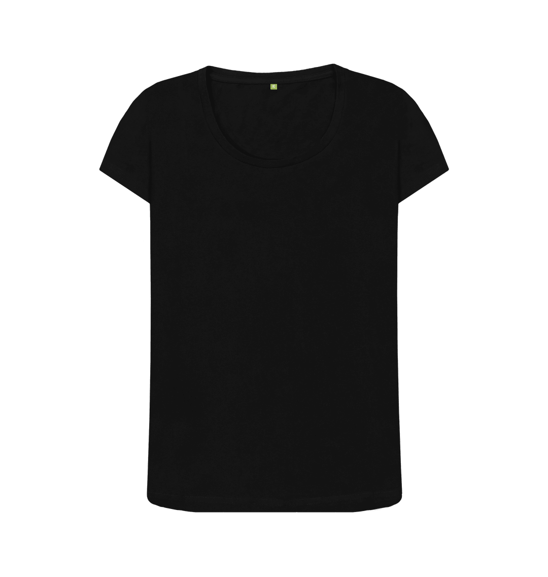 Women's Scoop Neck Organic T-Shirts - Loom & Sprout