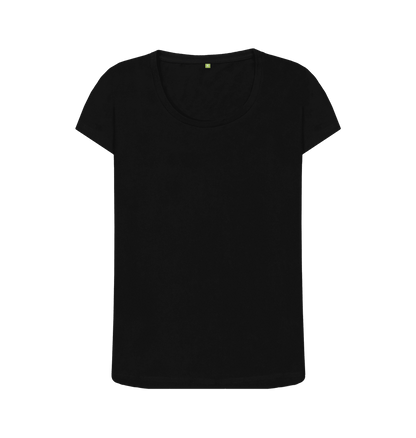 Women's Scoop Neck Organic T-Shirts - Loom & Sprout