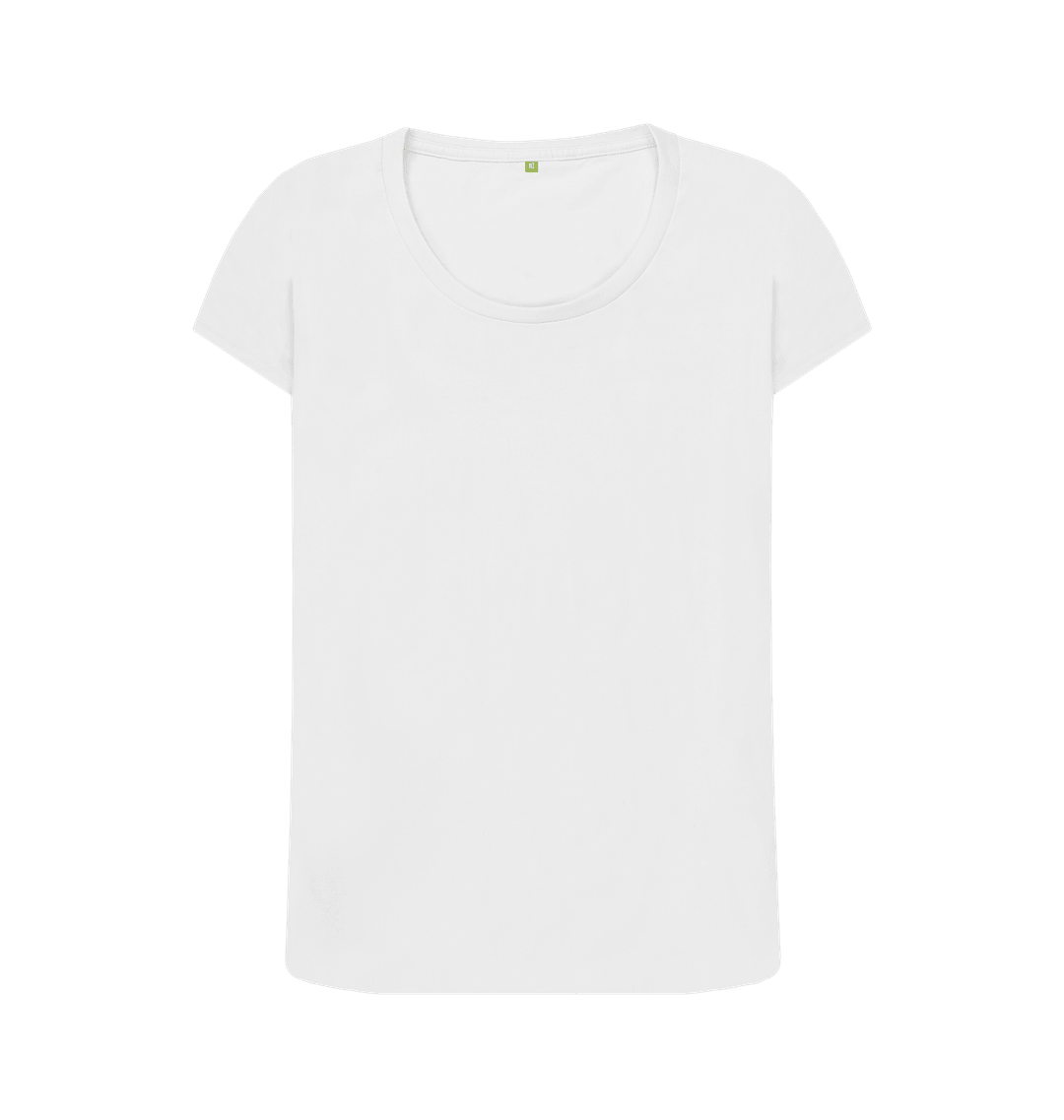 Women's Scoop Neck Organic T-Shirts - Loom & Sprout