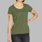 Women's Scoop Neck Organic T-Shirts - Loom & Sprout