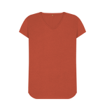 Women's V Neck Organic T-Shirts - Loom & Sprout