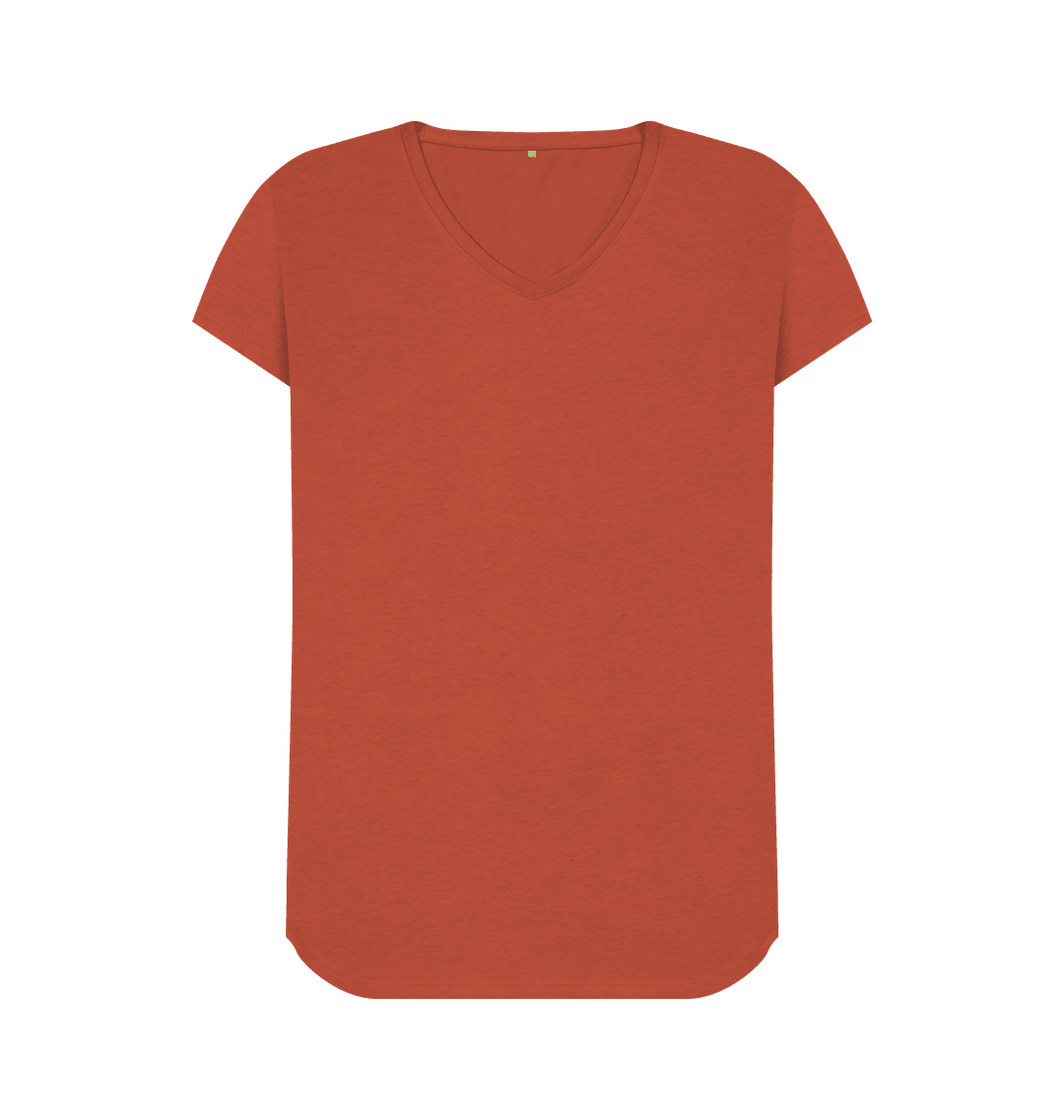 Women's V Neck Organic T-Shirts - Loom & Sprout