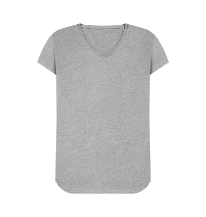 Women's V Neck Organic T-Shirts - Loom & Sprout