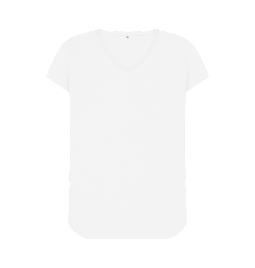 Women's V Neck Organic T-Shirts - Loom & Sprout