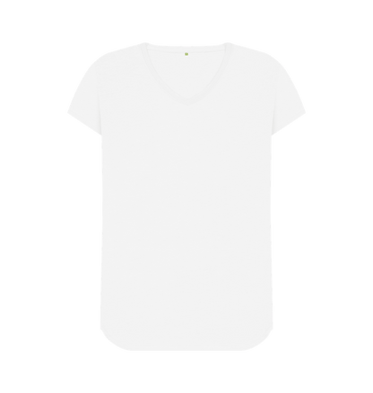 Women's V Neck Organic T-Shirts - Loom & Sprout