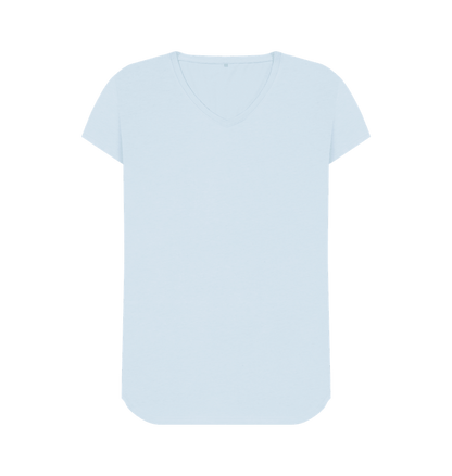 Women's V Neck Organic T-Shirts - Loom & Sprout