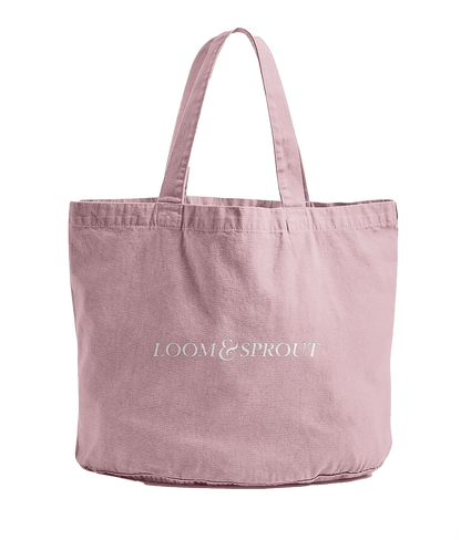 Women's Vintage Wash Canvas Tote | LOOM & SPROUT - Loom & Sprout