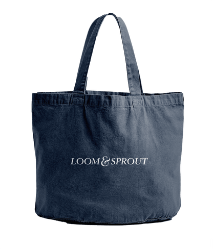 Women's Vintage Wash Canvas Tote | LOOM & SPROUT - Loom & Sprout