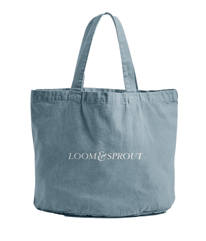 Women's Vintage Wash Canvas Tote | LOOM & SPROUT - Loom & Sprout