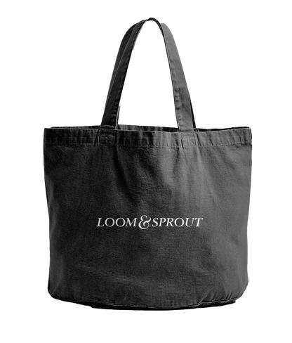 Women's Vintage Wash Canvas Tote | LOOM & SPROUT - Loom & Sprout